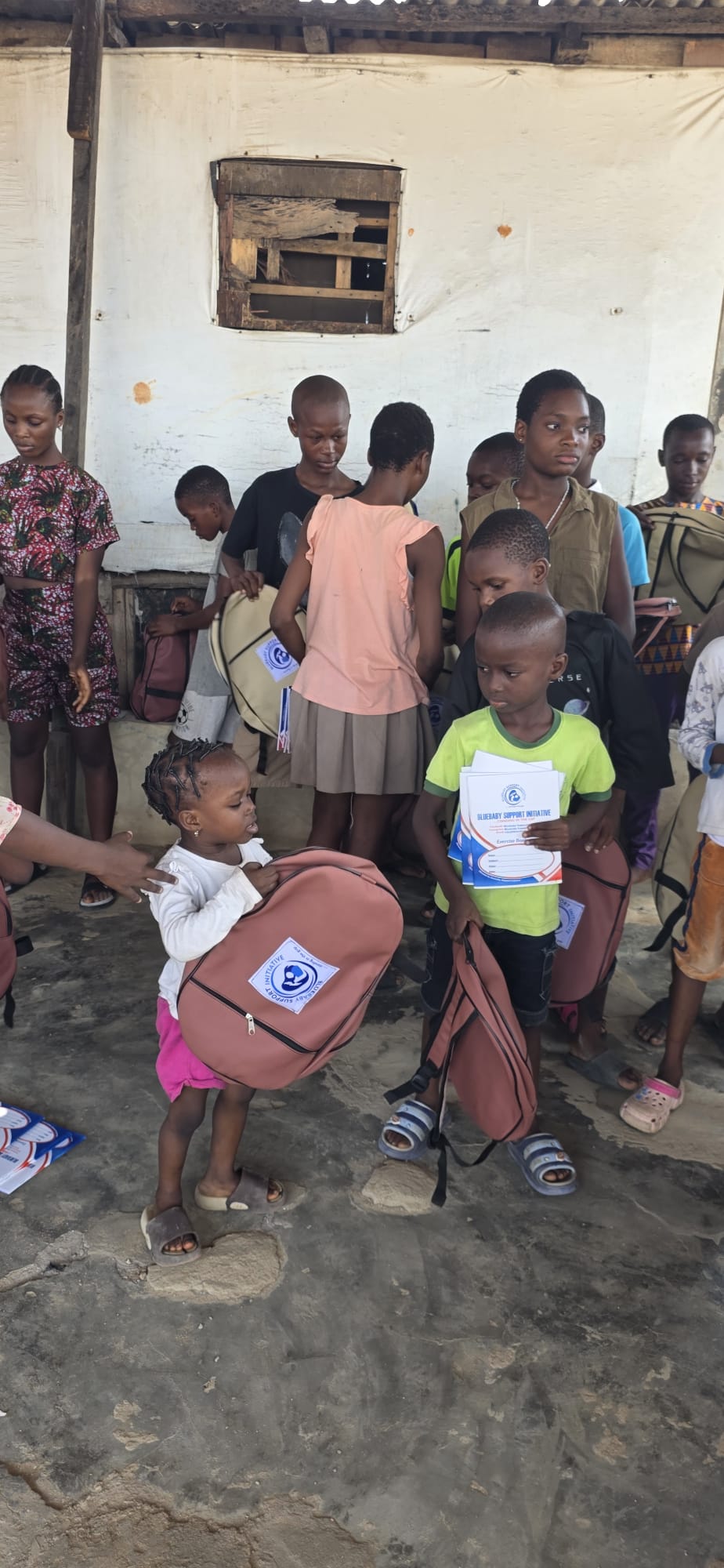 Children's Day celebration at Gifted Steppers Orphanage, Iganmu